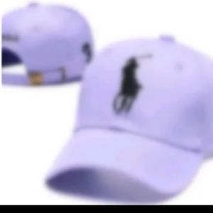 Men's/Women's Polo RL Cap. Light Lavender